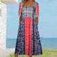 【S-4XL】🌸Eleganckie teksturowane sukienki Premium z nadrukiem w stylu boho