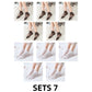 【🔥1 Zestaw 5 par】🧦Skarpety damskie New Fashion Lace