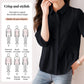 【S-3XL】👚Bluzka z rękawami siedem czwartych
