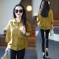 【S-3XL】👚Bluzka z rękawami siedem czwartych