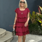 【S-4XL】💝Rochie cu volane pentru femei, cu croială casual