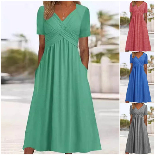 【S-3XL】👗Elegancka sukienka damska