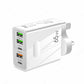 ⚡65W Szybka ładowarka wieloportowa
