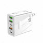 ⚡65W Szybka ładowarka wieloportowa