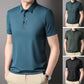 【M-4XL】👔Męska koszulka z krótkim rękawem i kołnierzykiem Slim Fit