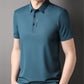 【M-4XL】👔Męska koszulka z krótkim rękawem i kołnierzykiem Slim Fit