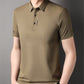 【M-4XL】👔Męska koszulka z krótkim rękawem i kołnierzykiem Slim Fit