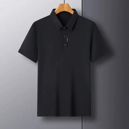 【M-4XL】👔Męska koszulka z krótkim rękawem i kołnierzykiem Slim Fit