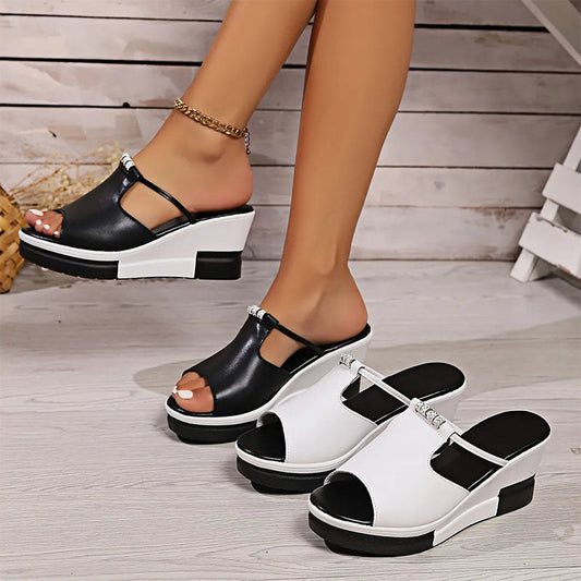 【EU 33-40】👡Sandały z grubym dnem w kształcie rybich ust