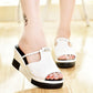 【EU 33-40】👡Sandały z grubym dnem w kształcie rybich ust