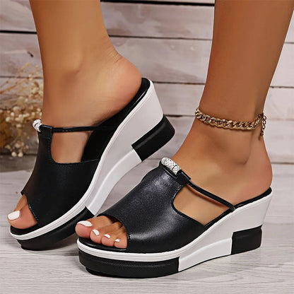 【EU 33-40】👡Sandały z grubym dnem w kształcie rybich ust
