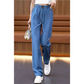 【S-3XL】👖Casualowe spodnie z prostymi nogawkami z wysokim stanem
