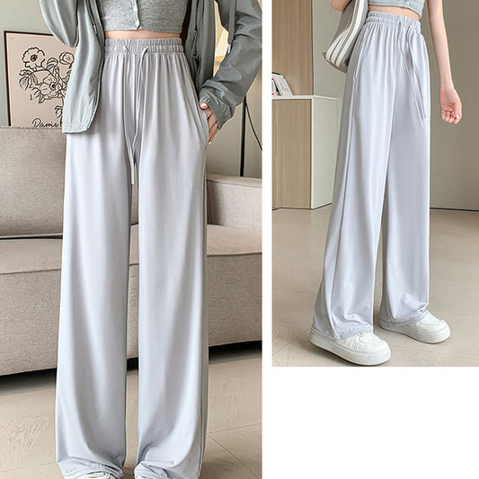 【S-XL】❄️Casualowe spodnie z szerokimi nogawkami ze sznurkiem