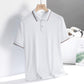 【M-3XL】👔Męski top z lodowym jedwabiem