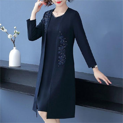 【L-4XL】💯Elegancki dwuczęściowy garnitur damski