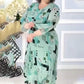 【S-4XL】🌺Plisowana sukienka damska z paskiem
