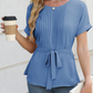 【S-2XL】👚Casualowa koszula z falbaną