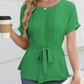 【S-2XL】👚Casualowa koszula z falbaną