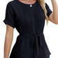 【S-2XL】👚Casualowa koszula z falbaną