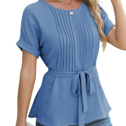 【S-2XL】👚Casualowa koszula z falbaną