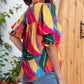 【S-2XL】🌺Kwiatowa bluzka damska z dekoltem V i bufiastymi rękawami