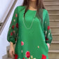 【S-4XL】💝Elegancka sukienka w kwiaty