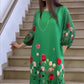 【S-4XL】💝Elegancka sukienka w kwiaty