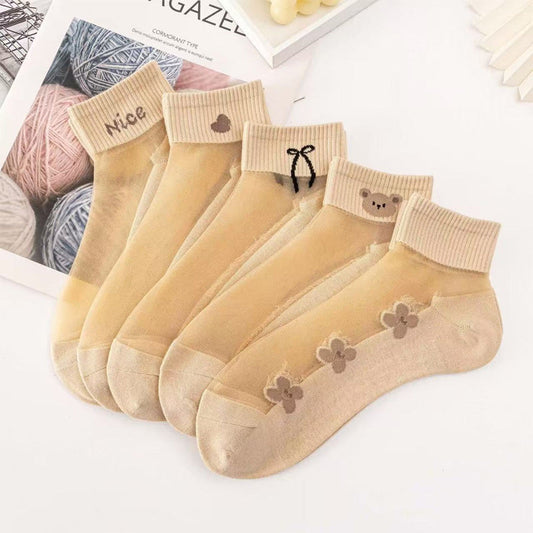 【✨Kup 3 i otrzymaj 2 gratis】🧦Cienkie letnie skarpetki