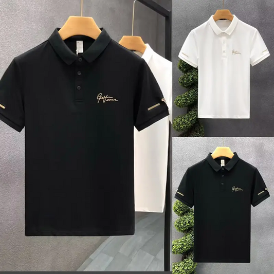 【M-2XL】❄️Męska koszulka z haftem