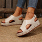 【EU 36-43】👡Sandały damskie na grubym spodzie z nitami