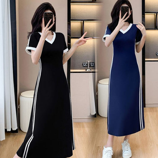 【M-4XL】👗Taliowana długa spódnica o linii A