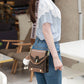 👜Elegancka skórzana torebka damska typu crossbody