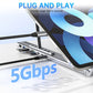 💻Stacja dokująca USB-C, podstawka pod laptopa z 4K HDMI