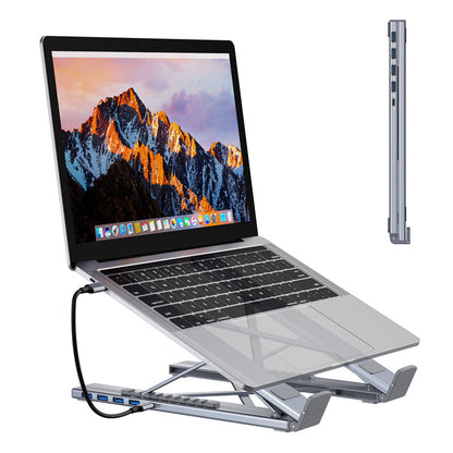 💻Stacja dokująca USB-C, podstawka pod laptopa z 4K HDMI