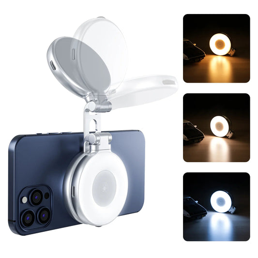 ✨Magnetyczna lampa pierścieniowa do selfie