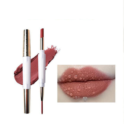 💄2 w 1 wodoodporna pomadka i konturówka do ust
