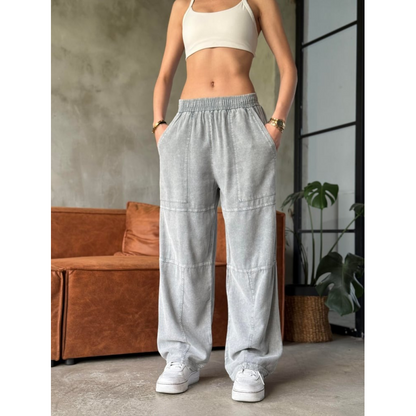 【S-3XL】👖Luźne spodnie damskie z elastycznym pasem