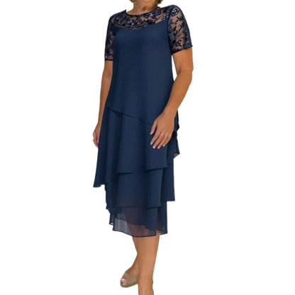 【S-3XL】👗Sukienka damska z szyfonu