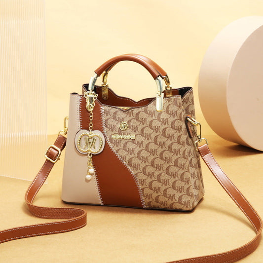 👜Stylowa torba typu wiaderko z nadrukiem
