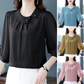 【M-4XL】🌺Elegancka bluzka damska o luźnym kroju z rękawami 3/4