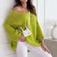 【S-XL】💞Luźny sweter damski z dekoltem w serek