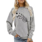 【S-3XL】💖Damski top z nadrukiem piór i serc