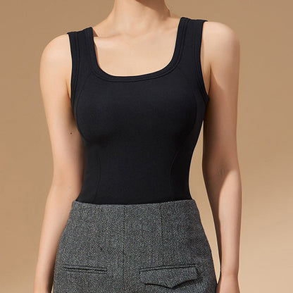 👙🔥Wygodna ocieplana koszulka bez rękawów dla kobiet