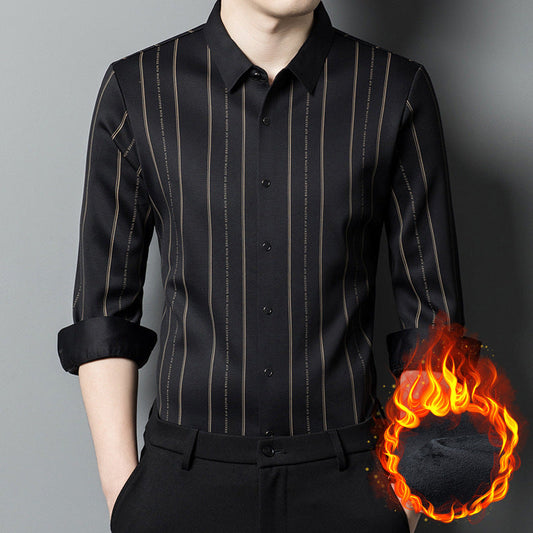 【M-4XL】👔Męska koszula bez szwów, nie wymagająca prasowania