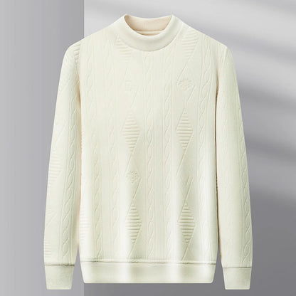 【M-2XL】🔥Dwustronna koszulka z welurowego żakardu