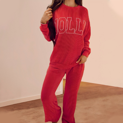 【S-3XL】🌸Minimalistyczny zestaw z nadrukiem