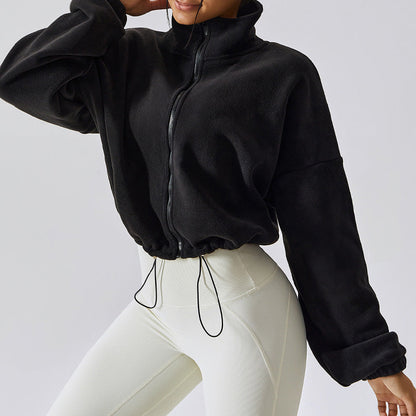 【S-XL】🥀Swobodna kurtka z puszystym stójką