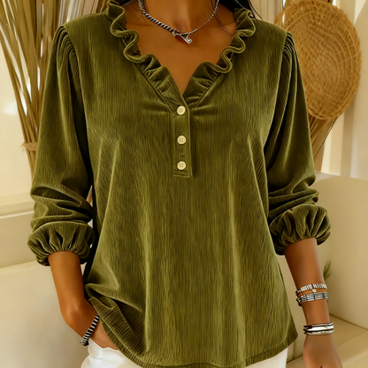 【S-3XL】👚Elegancka bluzka z rękawami w kształcie latarni