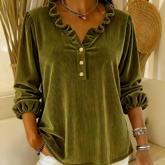 【S-3XL】👚Elegancka bluzka z rękawami w kształcie latarni