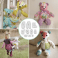 🎉Zimowa wyprzedaż 40% taniej🧸Zestaw linijki z szablonem niedźwiedzia【10 szt.】